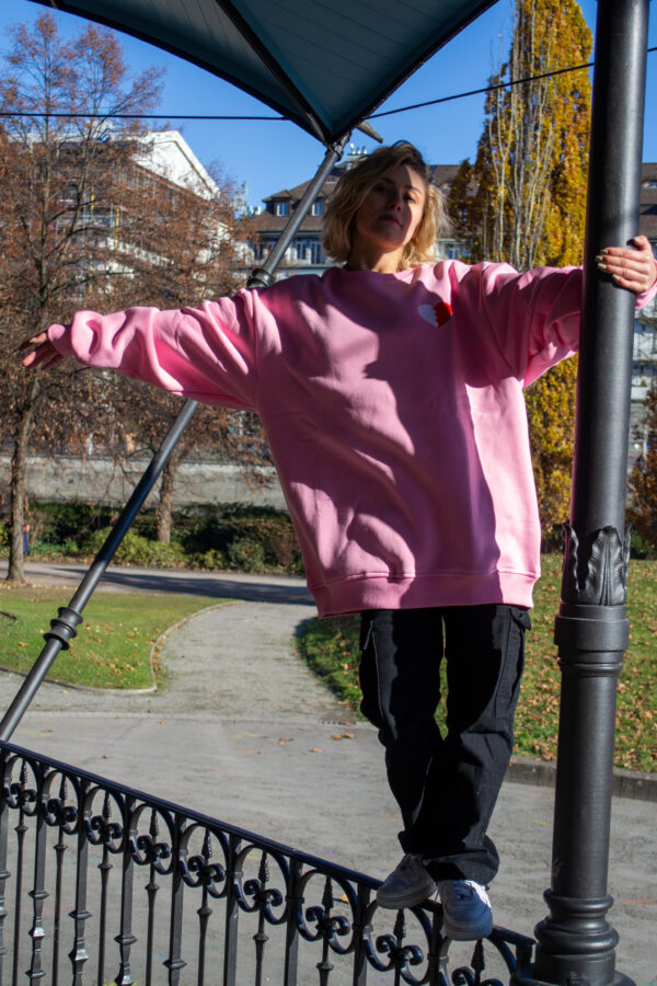YM Sweatshirt Pink - Image 3