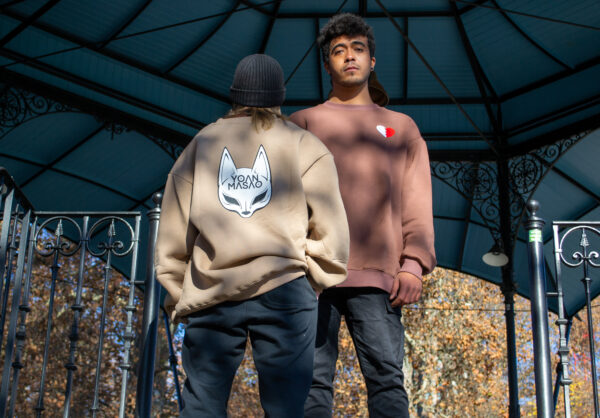 YM Sweatshirt Beige - Image 2